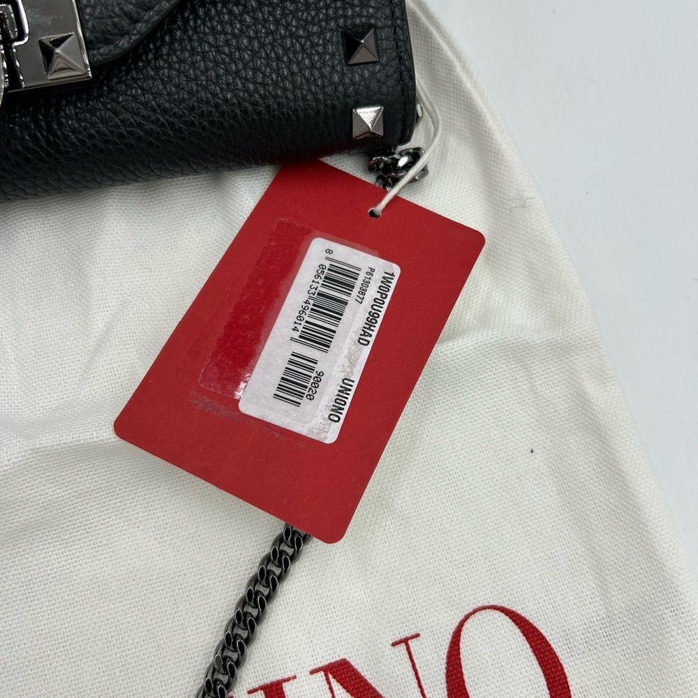Women's Valentino Garavani rock stud, wallet on a chain made in Italy - Picture 9 of 14